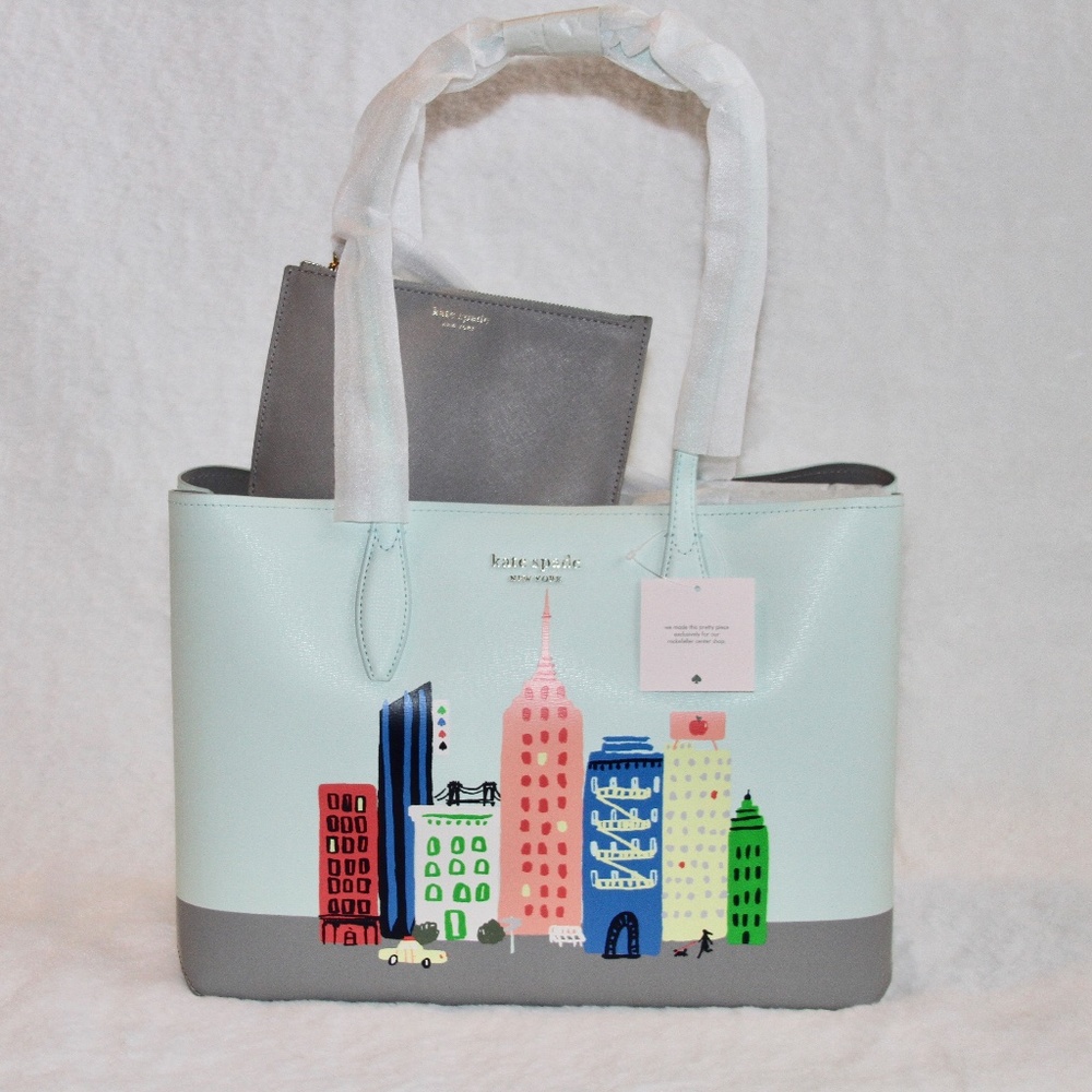 NWT Kate Spade City Skyline Large Tote